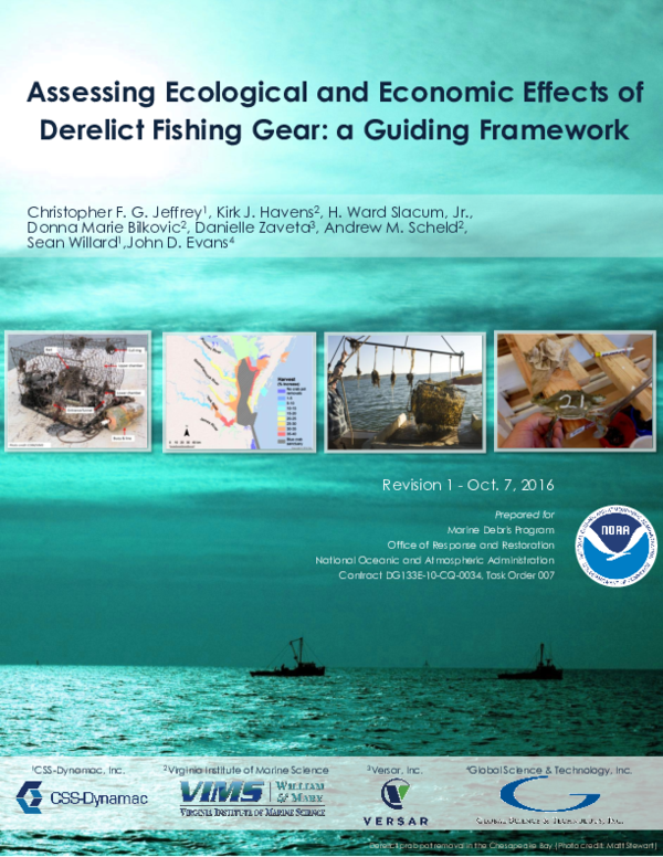 (PDF) Assessing Ecological and Economic Effects of Derelict Fishing ...