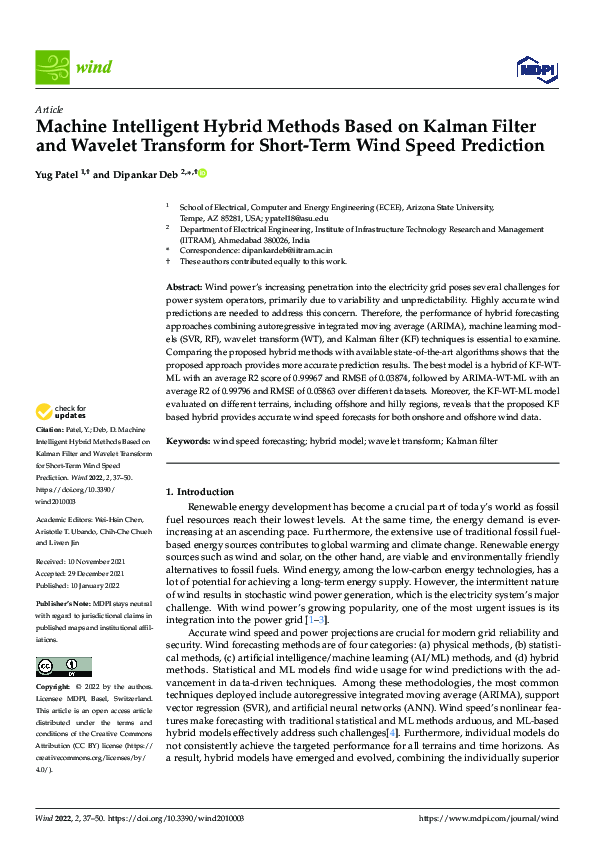 (PDF) Machine Intelligent Hybrid Methods Based on Kalman Filter and ...