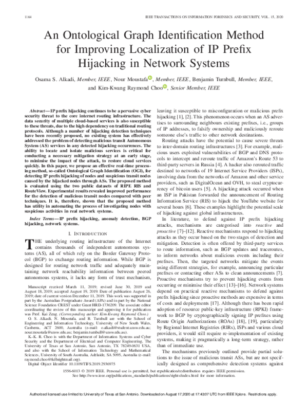 (PDF) An Ontological Graph Identification Method for Improving ...