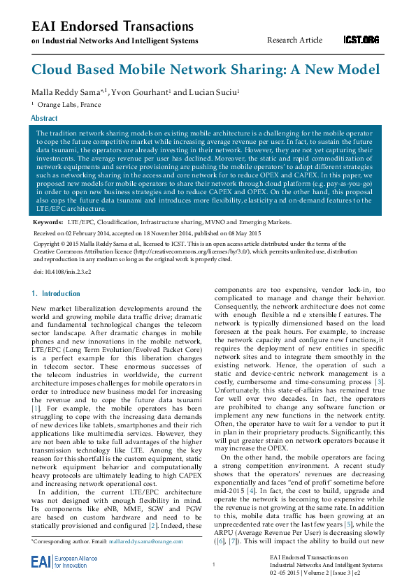 (PDF) Endorsed Transactions on Industrial Networks And Intelligent ...