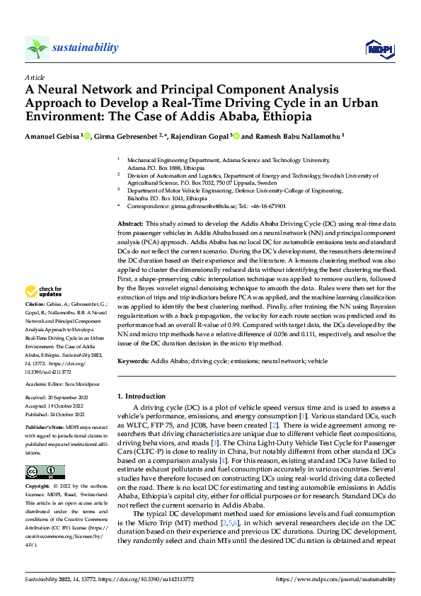 (PDF) A Neural Network and Principal Component Analysis Approach to ...