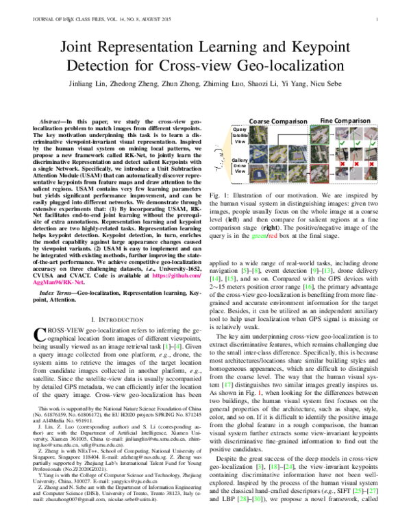 (PDF) Joint Representation Learning and Keypoint Detection for Cross ...