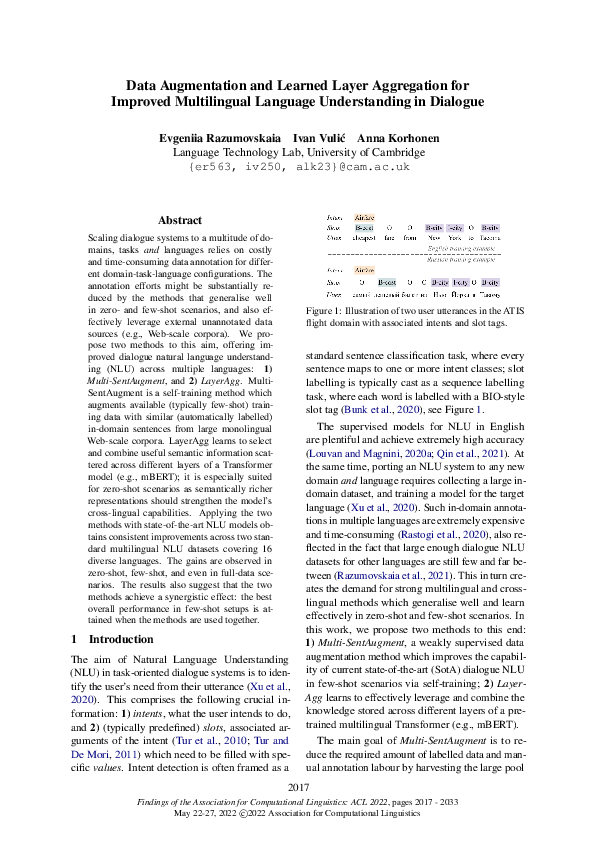(PDF) Data Augmentation and Learned Layer Aggregation for Improved ...