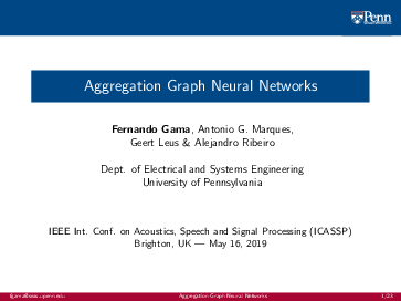 (PDF) Aggregation Graph Neural Networks