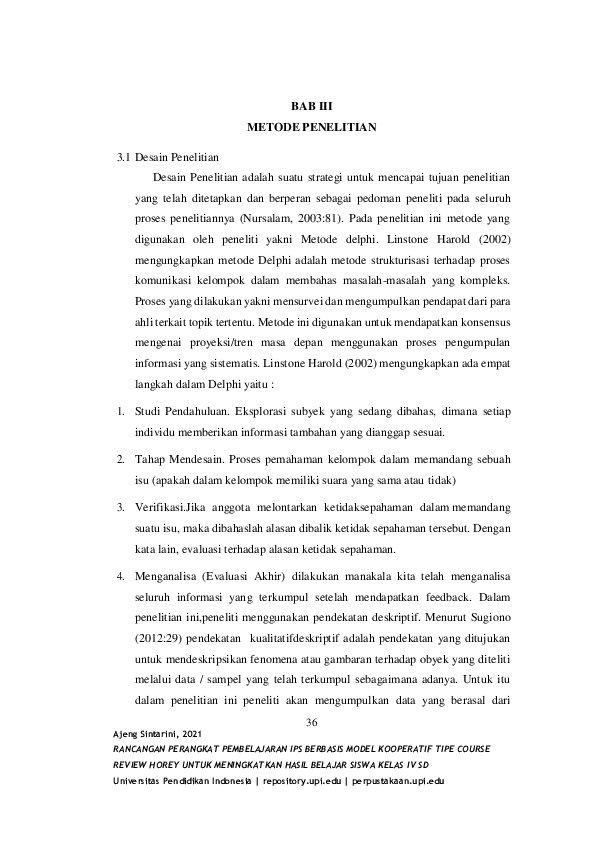 (PDF) Rancangan Perangkat Pembelajaran Ips Berbasis Model Kooperatif