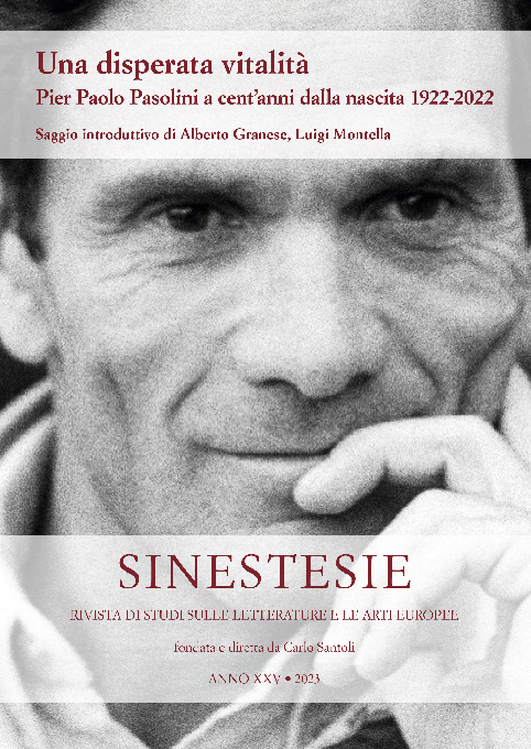 (PDF) L'«edipo castratore»: attorno alla polemica Pasolini-Sanguineti