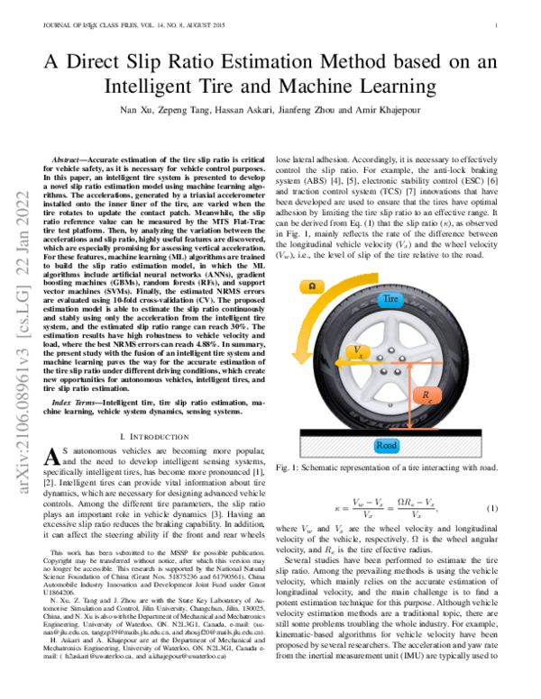 (PDF) A Direct Slip Ratio Estimation Method based on an Intelligent ...