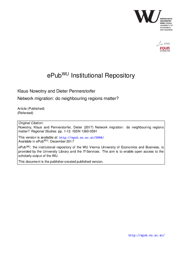 (PDF) ePub WU Institutional Repository Network migration: do ...