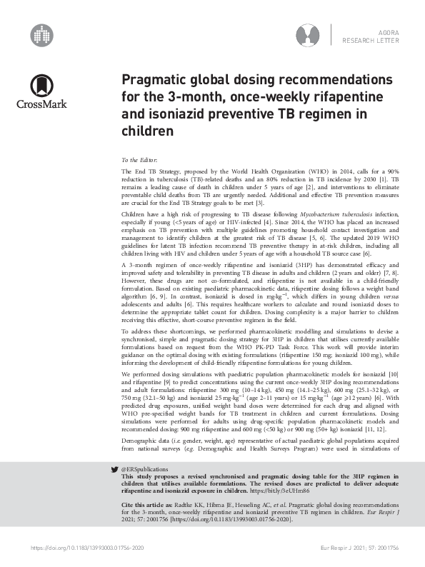 (PDF) Pragmatic global dosing recommendations for the 3-month, once ...