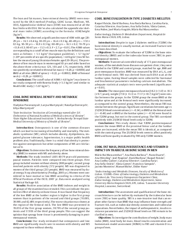 (PDF) CO06. Fat mass, insulin resistance and vitamin D impact on ...