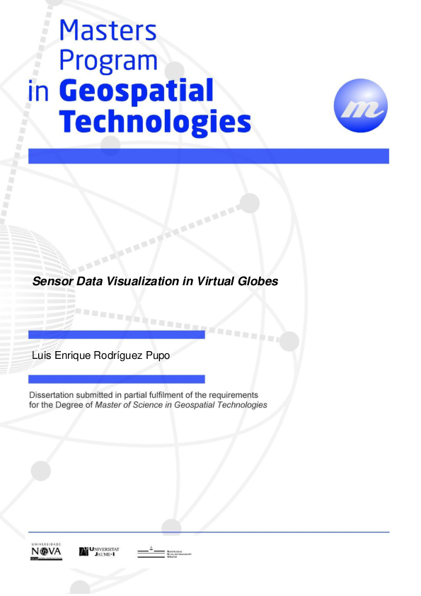 (PDF) Sensor Data Visualization in Virtual Globe