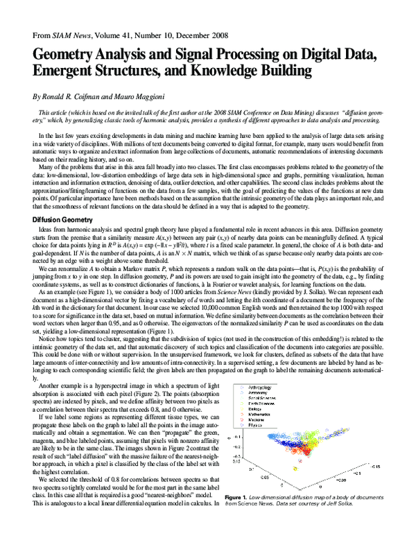(PDF) Geometric processing for analysis | Mark Price - Academia.edu