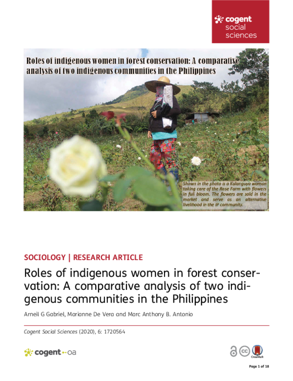 (PDF) Roles of indigenous women in forest conservation: A comparative ...