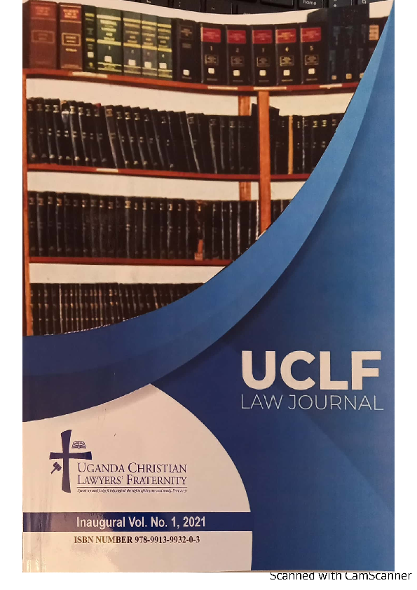 (PDF) Military Courts and Criminal Justice In Uganda Daniel R Ruhweza