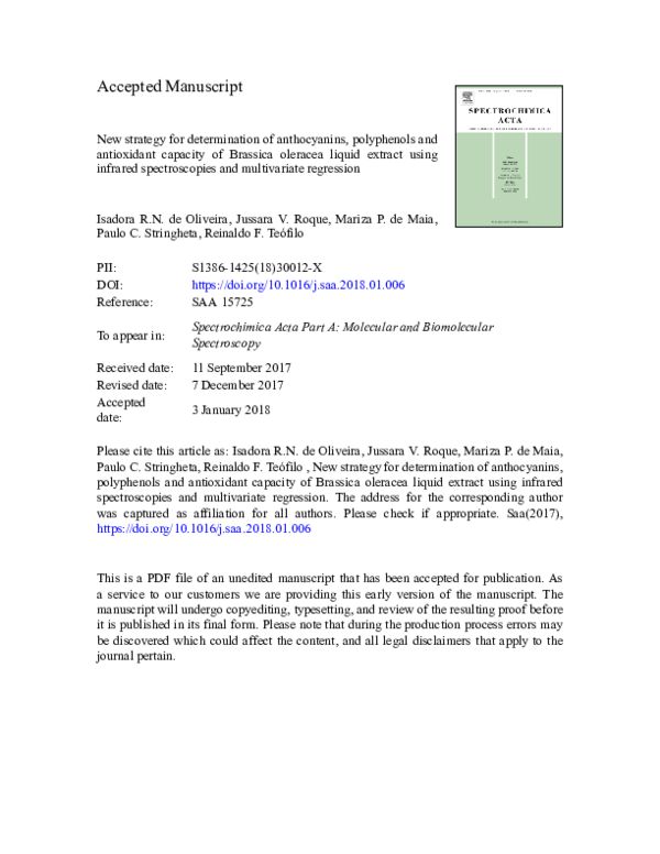 (PDF) New strategy for determination of anthocyanins, polyphenols and ...