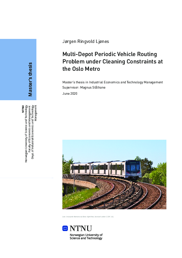 (PDF) Multi-Depot Periodic Vehicle Routing Problem under Cleaning ...