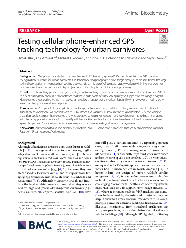 (PDF) Testing cellular phone-enhanced GPS tracking technology for urban ...