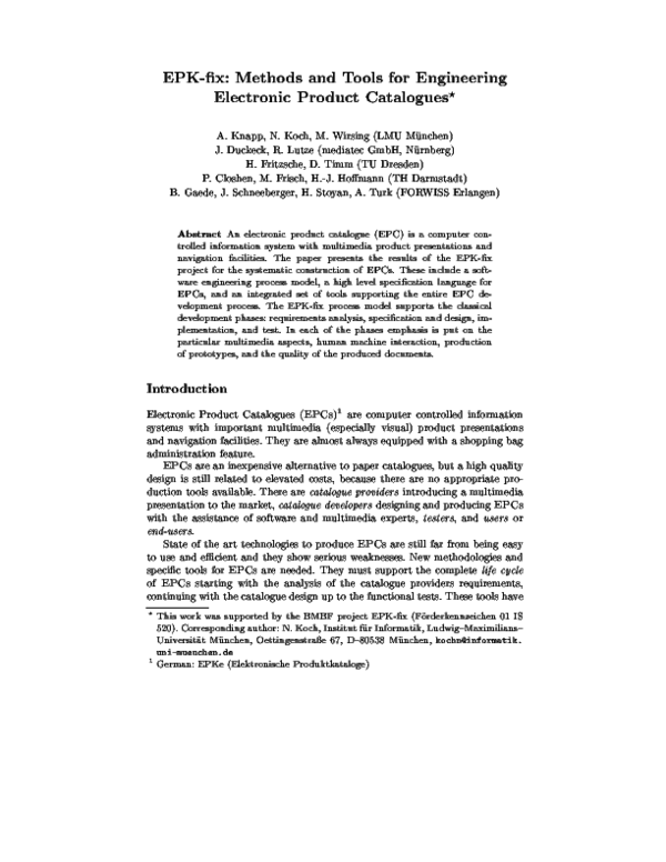 (PDF) EPK-x: Methods and Tools for Engineering Electronic Product ...
