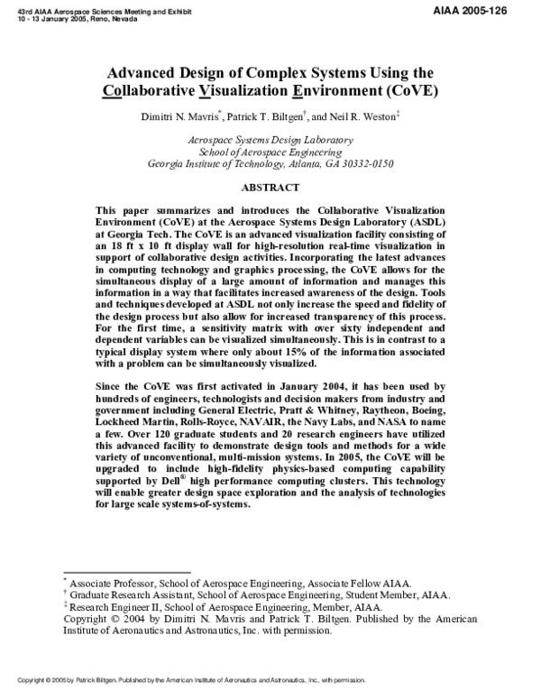 (PDF) Collaborative Visualization in System Design