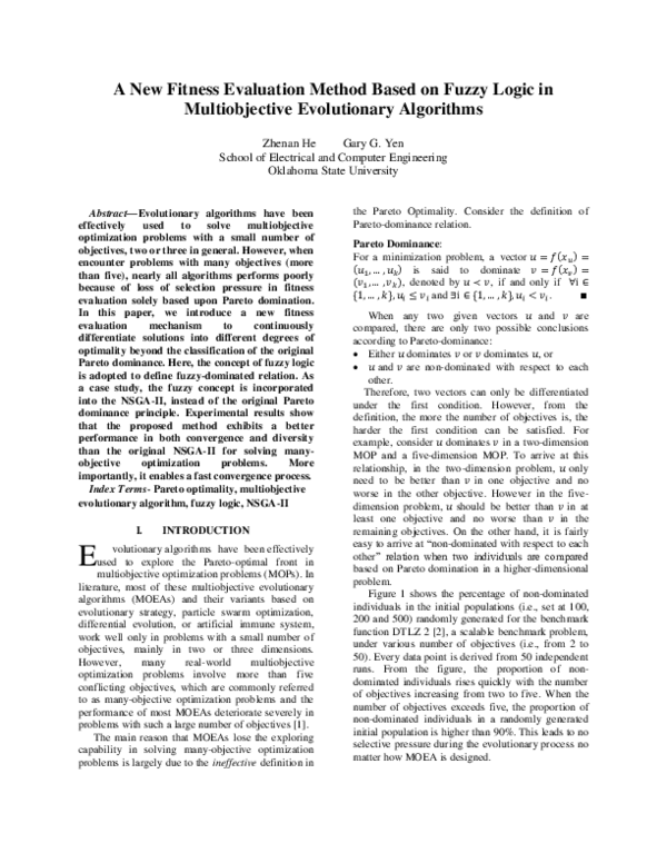 (PDF) A new fitness evaluation method based on fuzzy logic in ...