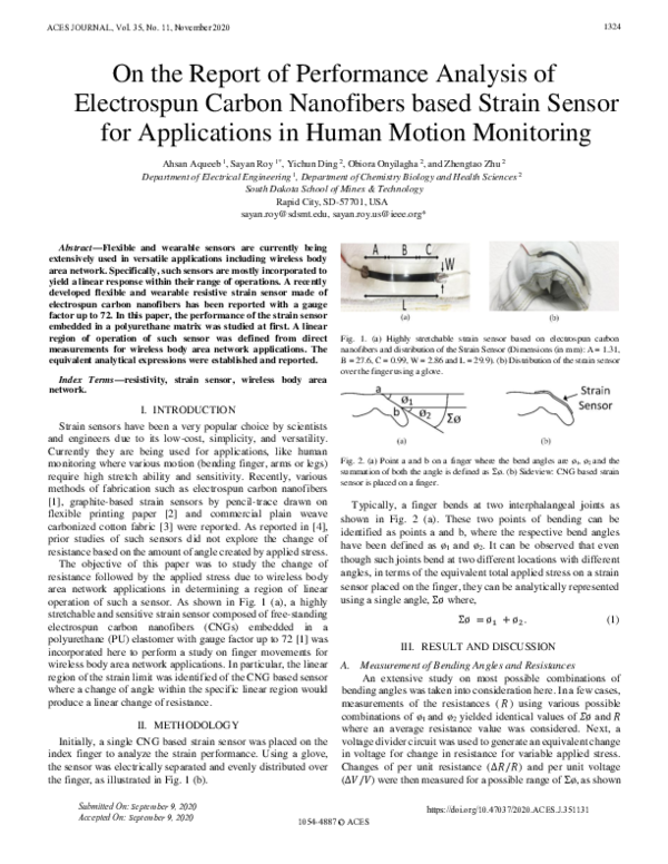 (PDF) On the Report of Performance Analysis of Electrospun Carbon ...