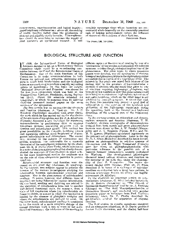 (PDF) Biological Structure and Function Bruce Roser Academia.edu