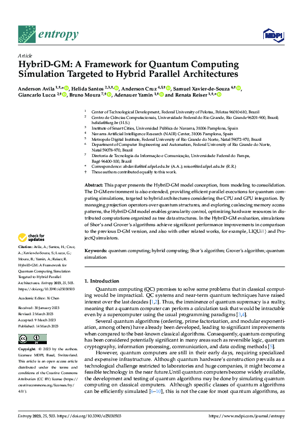 (PDF) HybriD-GM: A Framework for Quantum Computing Simulation Targeted ...