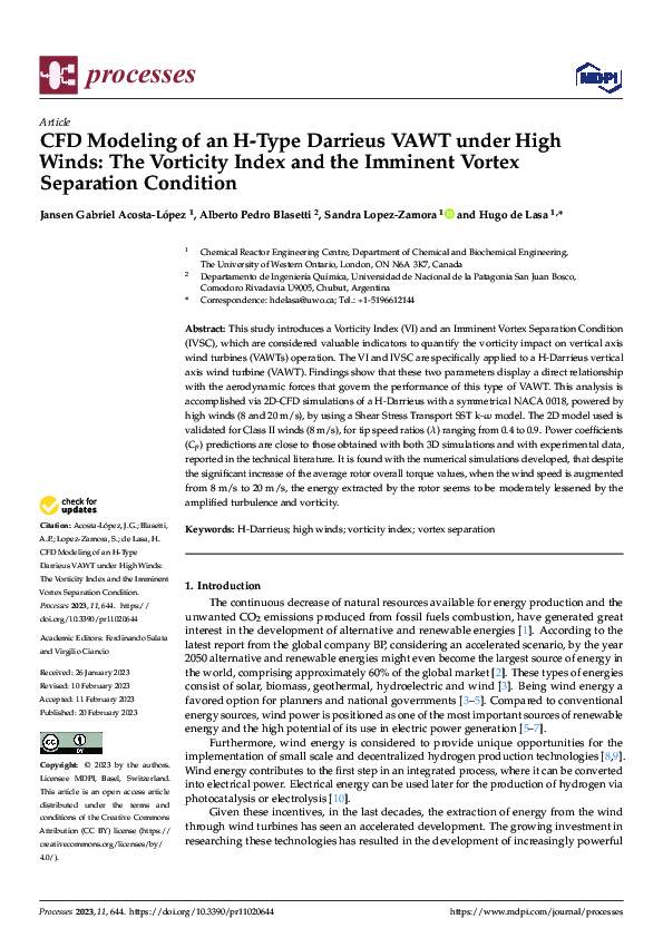 (PDF) CFD Modeling of an H-Type Darrieus VAWT under High Winds: The ...