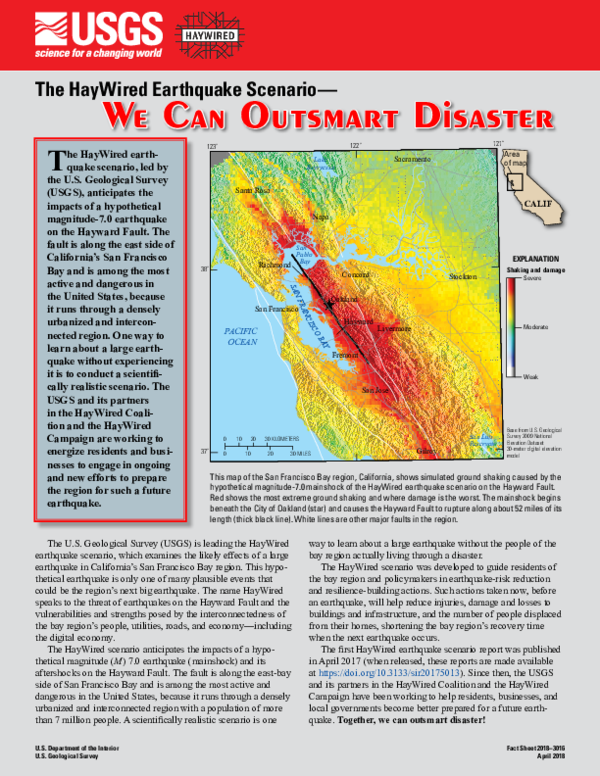 (PDF) The HayWired earthquake scenario—We can outsmart disaster