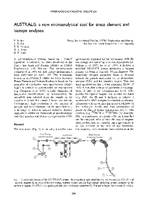 (PDF) AUSTRALIS: A New Microanalytical Tool for Trace Element and ...