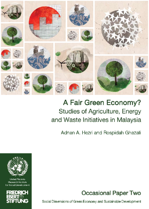 (PDF) Social Dimensions of Green Economy and Sustainable Development