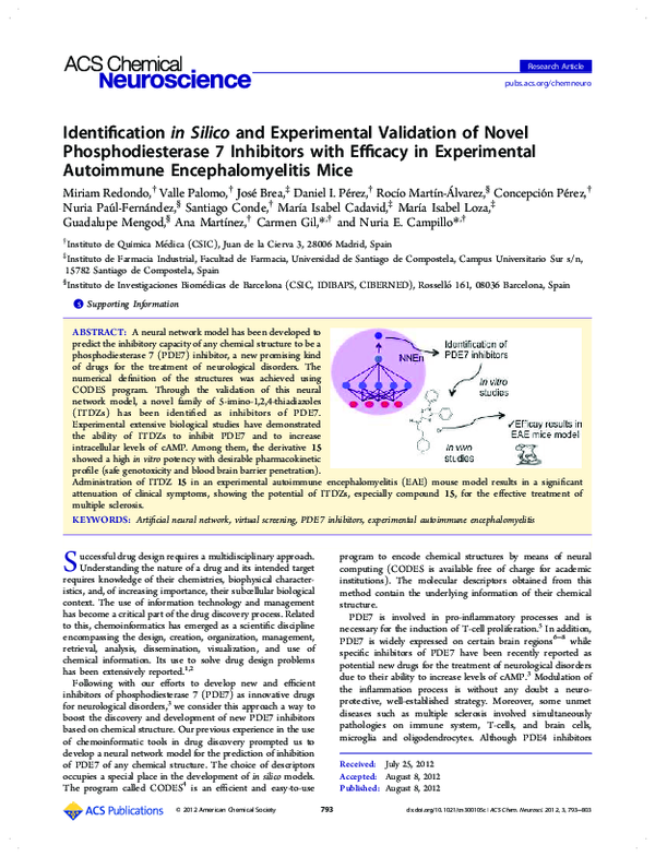 (PDF) Identification in Silico and Experimental Validation of Novel ...