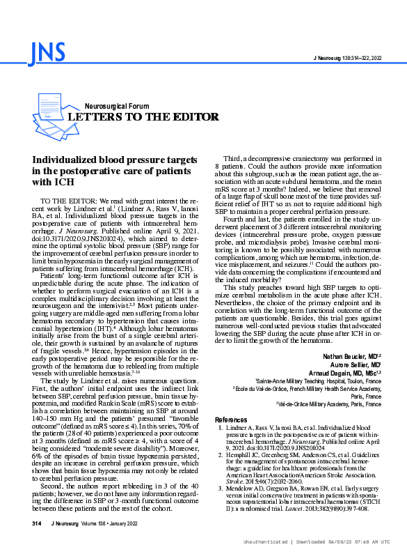 (PDF) Letter to the Editor. The Kempe incision