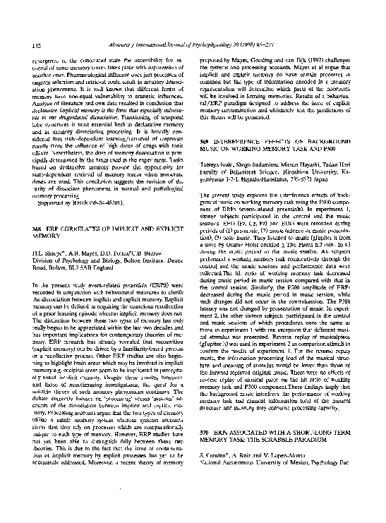 (PDF) 369 Interference effects of background music on working memory ...