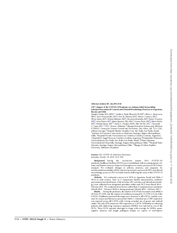 (PDF) 1917. Impact of the COVID-19 Pandemic on Antimicrobial ...