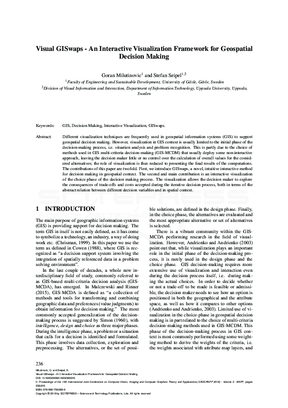 (PDF) Visual GISwaps - An Interactive Visualization Framework for ...