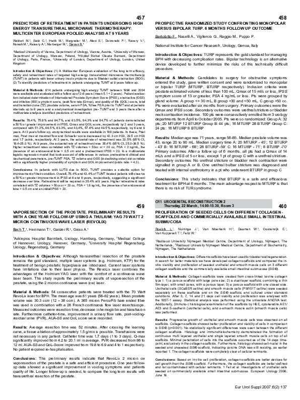 (PDF) 458 Prospective Randomized Study Confronting Monopolar Versus ...