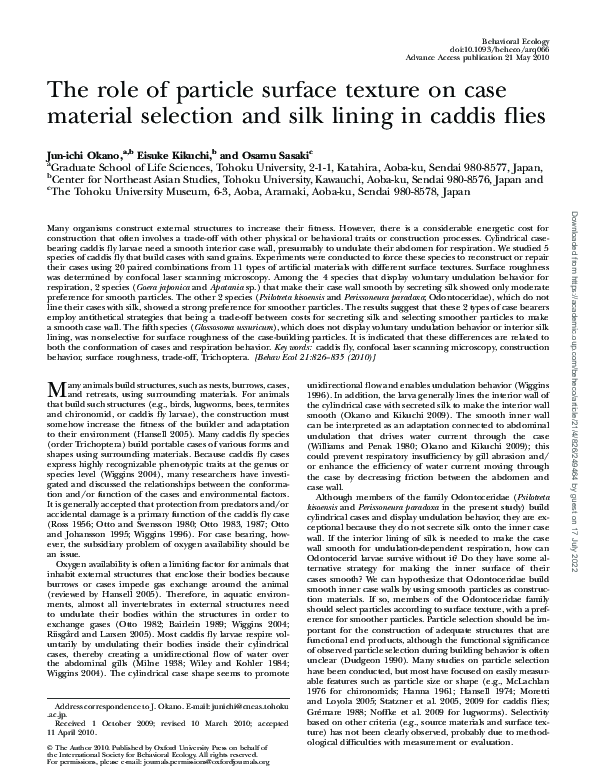 (PDF) The role of particle surface texture on case material selection ...
