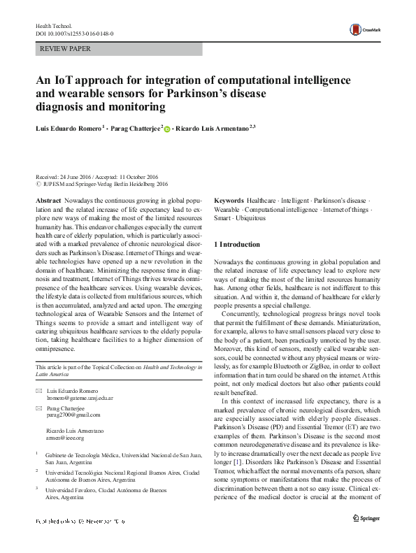 (PDF) An IoT approach for integration of computational intelligence and ...