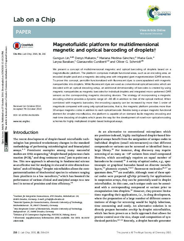 (PDF) Lab on a Chip