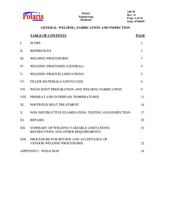 (PDF) General Welding Fabrication and Test