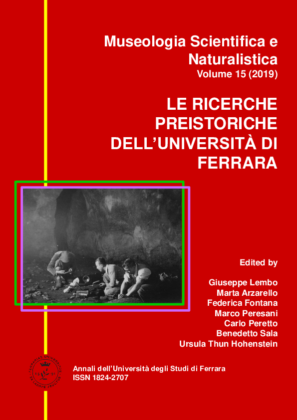 (PDF) Le Ricerche Preistoriche Dell’Università DI Ferrara