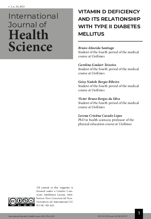 Pdf Vitamin D Deficiency And Its Relationship With Type Ii Diabetes