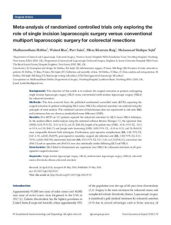 (PDF) Meta-analysis of randomized controlled trials only exploring the ...