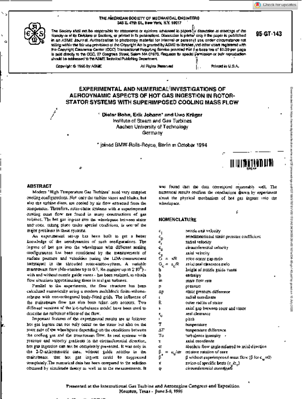 (PDF) Experimental and Numerical Investigations of Aerodynamic Aspects ...