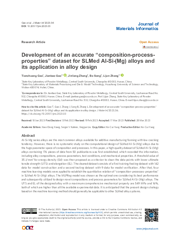 (PDF) Development of an accurate