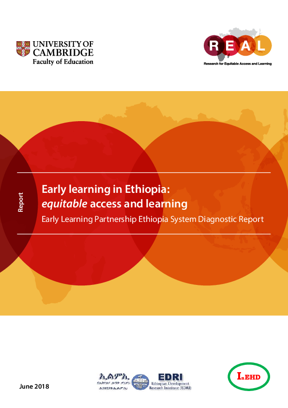 (PDF) Early learning in Ethiopia: equitable access and learning Early ...