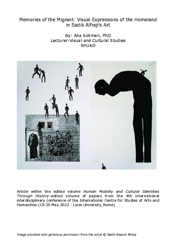 (PDF) Title: Memories of the Migrant: Visual Expressions of the ...