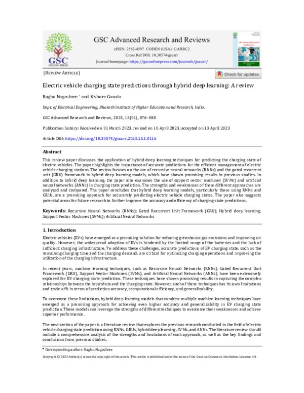 (PDF) Electric vehicle charging state predictions through hybrid deep ...