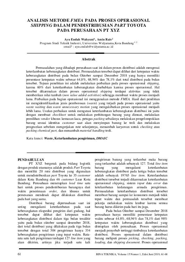 Jaringan Distribusi Toyota: Mesin Penggerak Keberhasilan Global